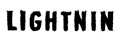 Mẫu nhãn hiệu LIGHTNIN