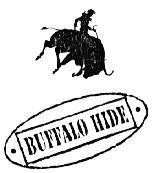 Mẫu nhãn hiệu BUFFALO HIDE