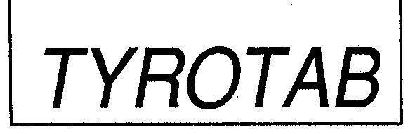 Mẫu nhãn hiệu TYROTAB