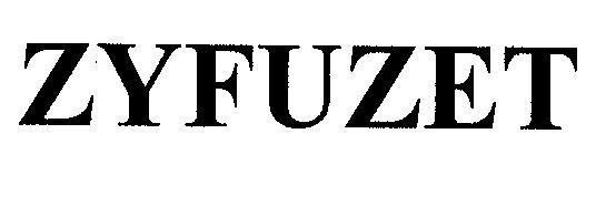 Mẫu nhãn hiệu ZYFUZET