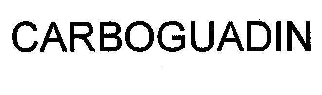 Mẫu nhãn hiệu CARBOGUADIN