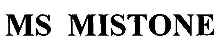 Mẫu nhãn hiệu MS MISTONE