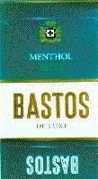 Mẫu nhãn hiệu BASTOS MENTHOL FILTRE DELUXE