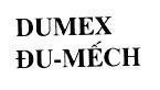 Mẫu nhãn hiệu DUMEX Đu - Mếch