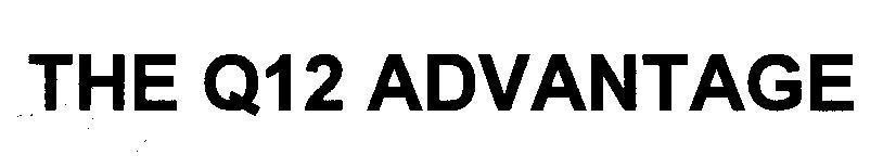 Mẫu nhãn hiệu THE Q12 ADVANTAGE