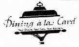 Mẫu nhãn hiệu DINING à la CARD