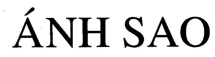 Mẫu nhãn hiệu áNH SAO