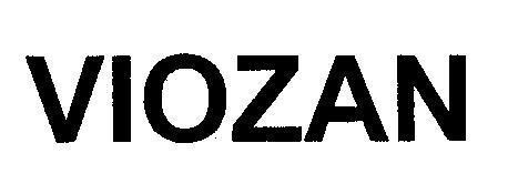 Mẫu nhãn hiệu VIOZAN