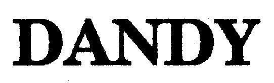 Mẫu nhãn hiệu DANDY