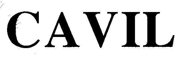 Mẫu nhãn hiệu CAVIL