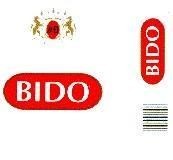 Mẫu nhãn hiệu BD BIDO