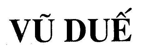 Mẫu nhãn hiệu Vũ DUế