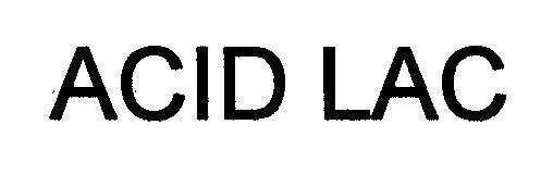 Mẫu nhãn hiệu ACID LAC