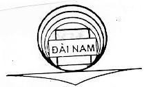 Mẫu nhãn hiệu Đài Nam