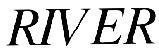 Mẫu nhãn hiệu RIVER