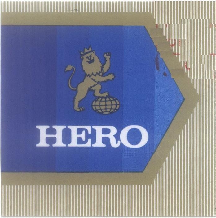 Mẫu nhãn hiệu HERO