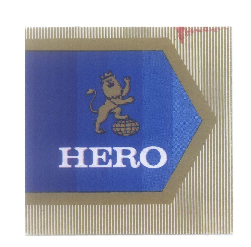 Mẫu nhãn hiệu HERO , hinh