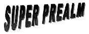 Mẫu nhãn hiệu SUPER PREALM