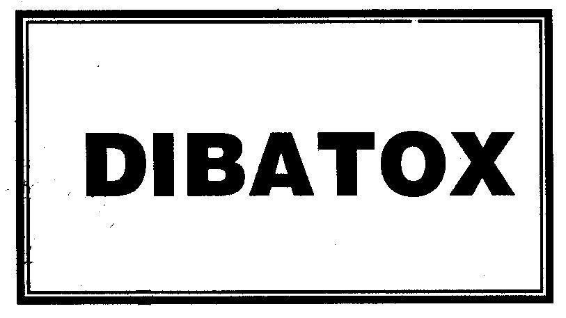 Mẫu nhãn hiệu DIBATOX