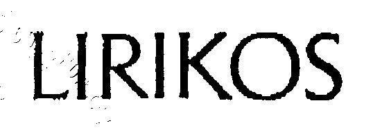 Mẫu nhãn hiệu LIRIKOS
