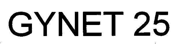 Mẫu nhãn hiệu GYNET 25