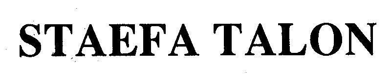Mẫu nhãn hiệu STAEFA TALON