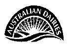 Mẫu nhãn hiệu AUSTRALIAN DAIRIES