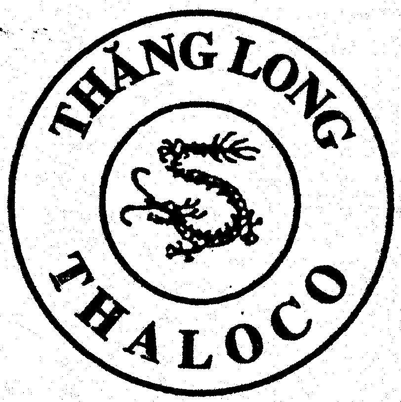 Mẫu nhãn hiệu THăNG LONG THALOCO