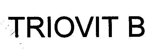 Mẫu nhãn hiệu TRIOVIT B