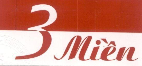 Mẫu nhãn hiệu 3 Miền