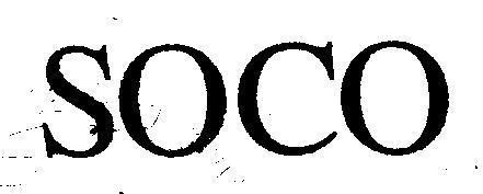 Mẫu nhãn hiệu SOCO