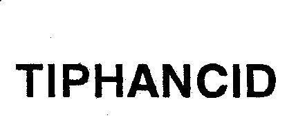 Mẫu nhãn hiệu TIPHANCID