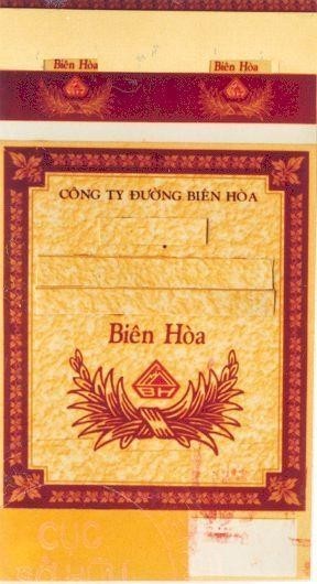 Mẫu nhãn hiệu BH Biên Hoà CÔNG TY Đường Biên Hoà