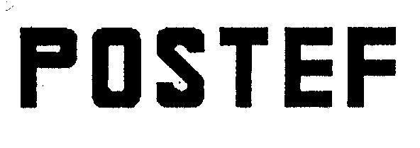 Mẫu nhãn hiệu POSTEF