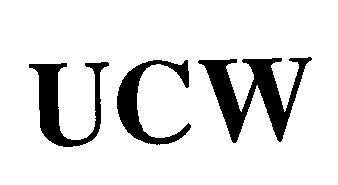 Mẫu nhãn hiệu UCW