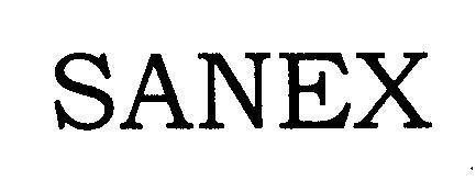 Mẫu nhãn hiệu SANEX