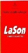 Mẫu nhãn hiệu LASON SPECIAL FILTER FINEST CIGARETTES VIRGINIA MADE IN VIET NAM