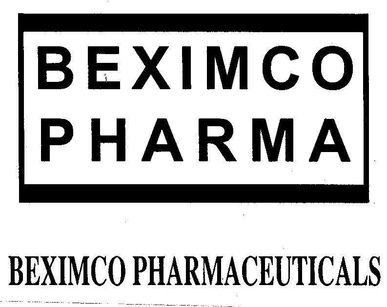 Mẫu nhãn hiệu BEXIMCO PHARMA BEXIMCO PHARMACEUTICALS