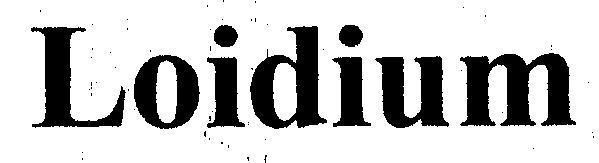 Mẫu nhãn hiệu Loidium