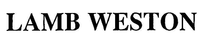 Mẫu nhãn hiệu LAMB WESTON