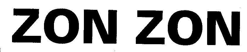 Mẫu nhãn hiệu ZON ZON