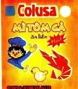 Mẫu nhãn hiệu COLUSA Mì Tôm Gà Ăn Liền Mới