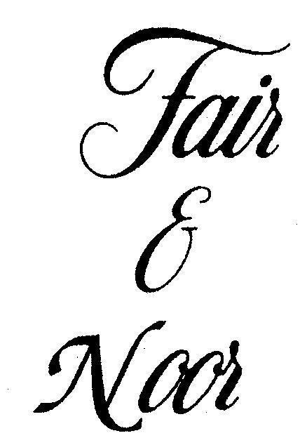 Mẫu nhãn hiệu Fair & Noor