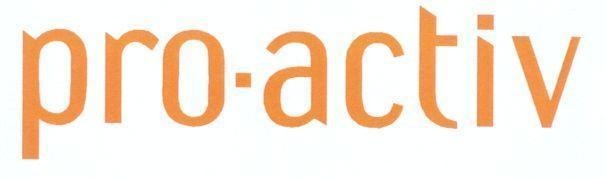 Mẫu nhãn hiệu pro-activ