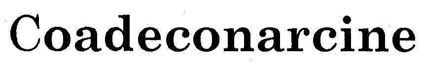 Mẫu nhãn hiệu Coadeconarcine
