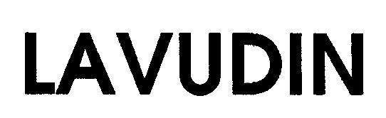 Mẫu nhãn hiệu LAVUDIN