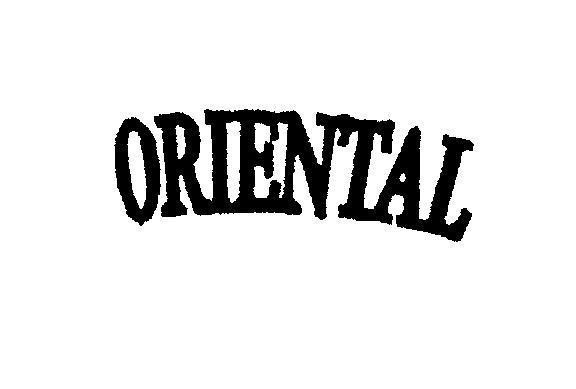 Mẫu nhãn hiệu ORIENTAL