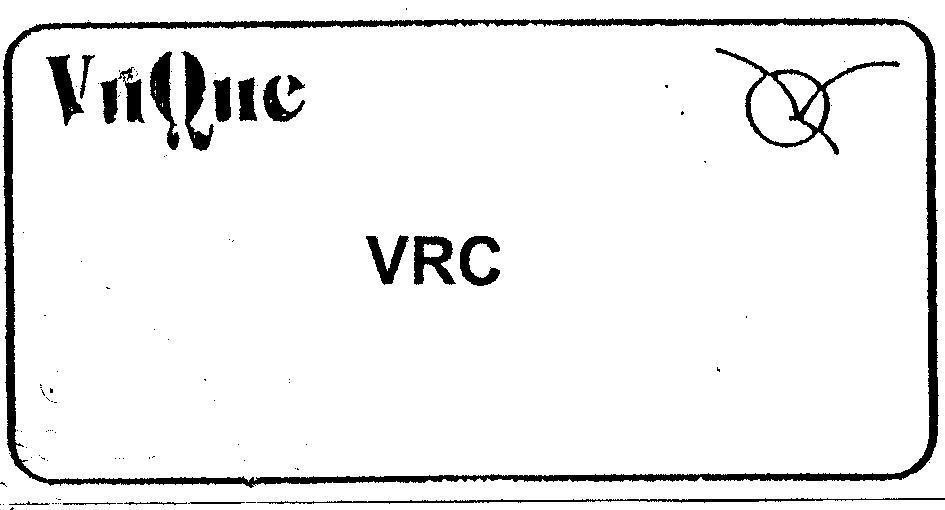 Mẫu nhãn hiệu VuQue VRC