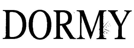 Mẫu nhãn hiệu DORMY