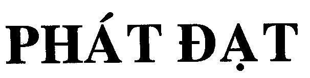Mẫu nhãn hiệu PHáT ĐạT